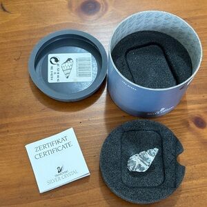 Swarovski Silver Crystal Conch Shell 7624